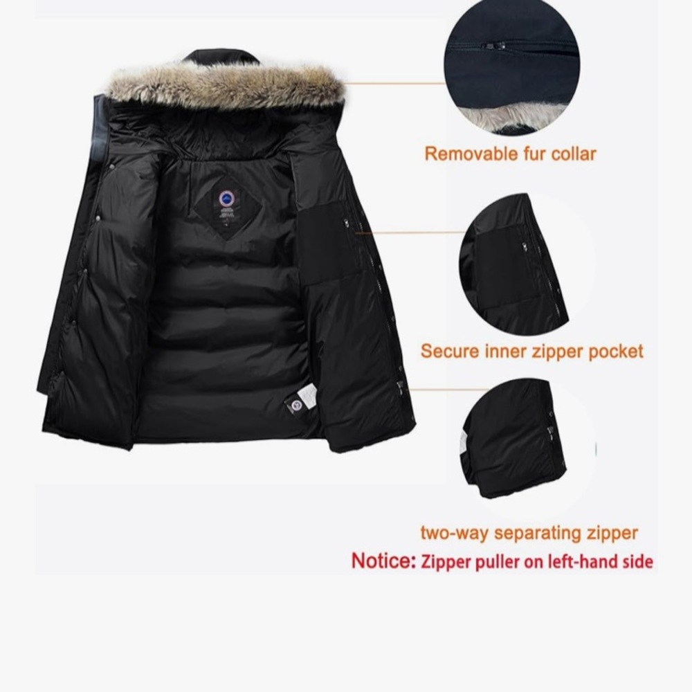 Fredrm Black Jacket with Blue Logo Patch NWT - image 12